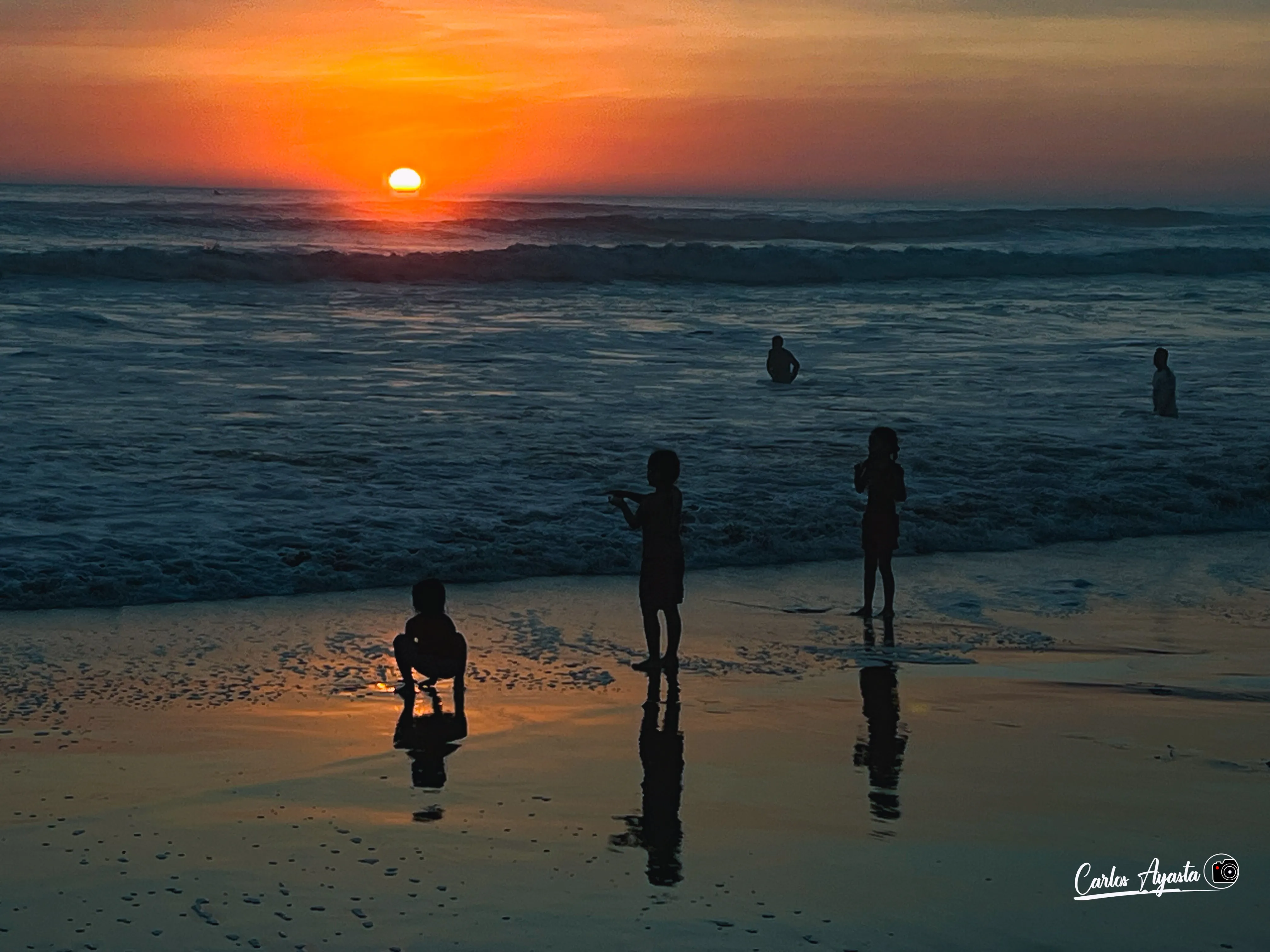 Una tarde frente al mar